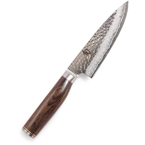 Shun Tdm0723 Premier Chef's Knife, 6-Inch & Kai Diamond And Ceramic Retractable Knife Sharpener (Bundle) #TOP1