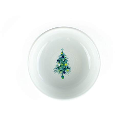 Fiesta 14.25Oz Small Bowl | Blue Christmas Tree (White) #TOP25
