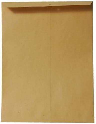 JAM Paper 6" x 9" Open End Envelopes - Brown Kraft - 100/pack