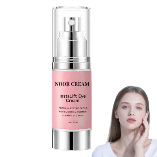 NOOR CREAM InstaLift Eye Cream, 2026 New Instant Lifting & Firming Cream, Eye Cream with Peptide Blend for Smooth, Anti-Aging & Hydrating for All Skin Types (1 Bottle)