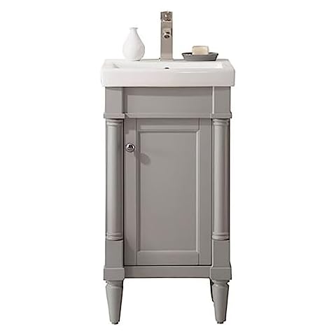 Legion Furniture 18-inch Gray Sink Vanity Cover