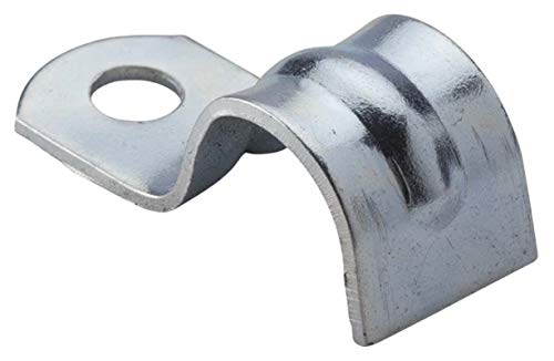 Halex – 3/8 Inch Flexible Metal Conduit (Fmc) – 1 Hole Straps – 62180B – 200 Per Pack – Silver #TOP3