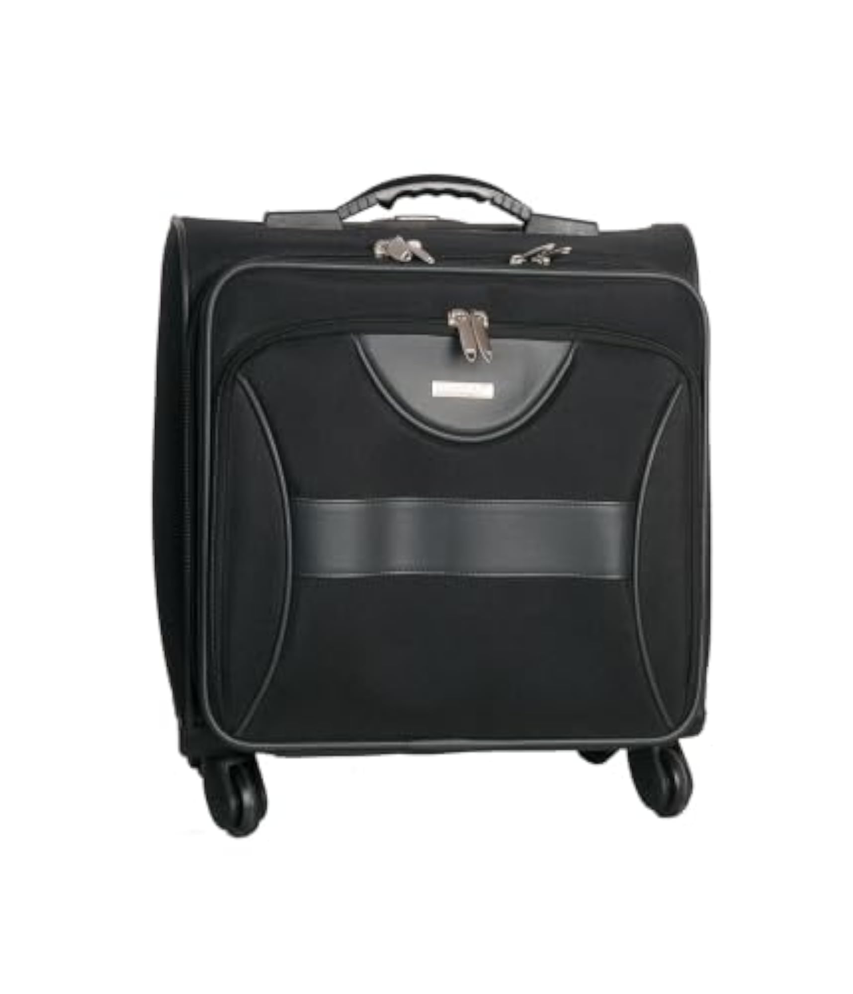 55 Liters Black EVA Laptop Roller Case, Cabin Trolley Bag