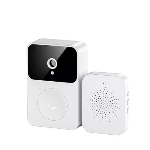 DIOSDMLN Timbre de Video WiFi Inteligente X9: 1080p HD, batería de 365 días de duración, convertidor de Voz, 38 Canciones de Timbre, visión Nocturna, cámara de Seguridad inalámbrica para el hogar