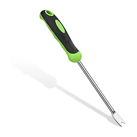 YXCCSE 1 Pcs Hand Weeder Tool Stainless Steel Garden Weeding Tool,Hand Weeder Garden Weeding Removal Weed Puller Tool for Garden Lawn Cover