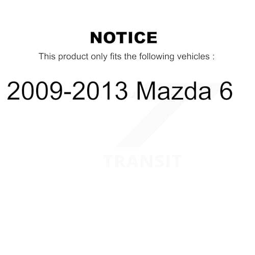 TOR Front Inner Steering Tie Rod End Pair Replacement For 2009-2013 Mazda 6 KTR-104710 by TOR - Used condition - Image 2