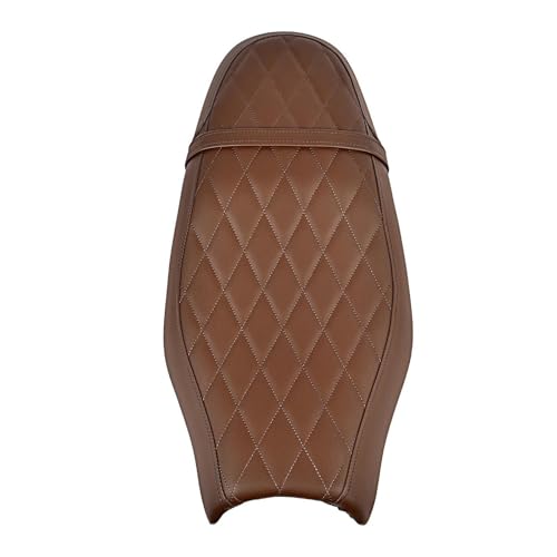 Selle passager Triumph Scrambler 400X Speed 400 coussin marron losange 2024 2025