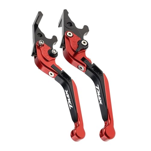 NXGHARTG Leviers De Frein Et d'embrayage Extensibles Pliables Moto pour TMAX 500 2001-2007, Accessoires CNC, Ensemble Poignées