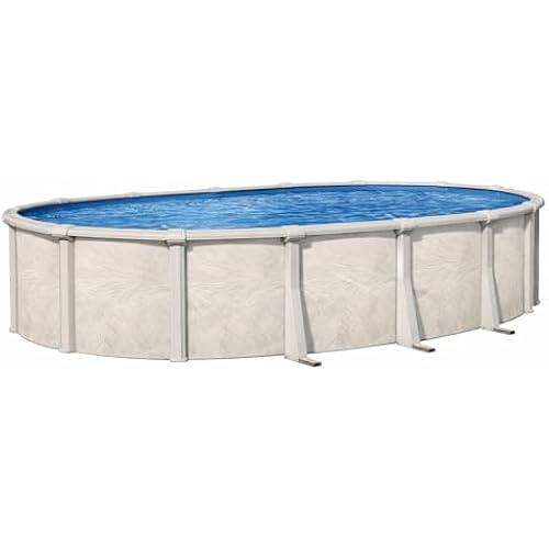Lake Effect Pools 'Forever' 18 ft x 33 ft Oval Above Ground Swimming Pool
