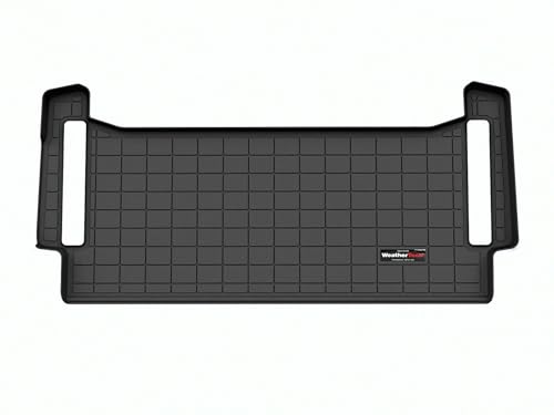WeatherTech Cargo Trunk Liner for Rivian R1S, R1S Behind 3rd Row (401566), Black