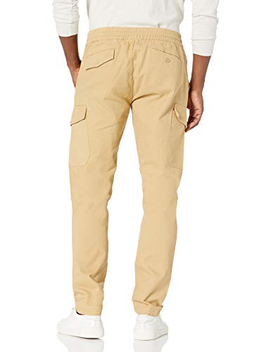 True Religion Men's Slim Fit Jogger Sweatpant, Straw, 30 #TOP1