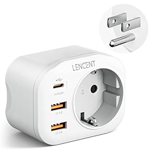 LENCENT 4-w-1 Adapter Podróżny USB