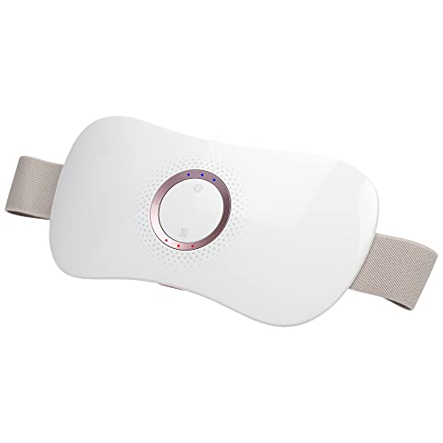 GLOBAL RELAX® | BODHI Masajeador corporal | Vibración I Termoterapia I Infrarrojos de fibra de carbono | Hebilla elástica ajustable | Carga rápida USB | Diseño ergonómico