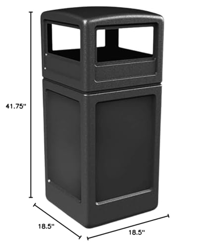 Image of PLTC BLK TR, 42G SQ, DM LID W Weight