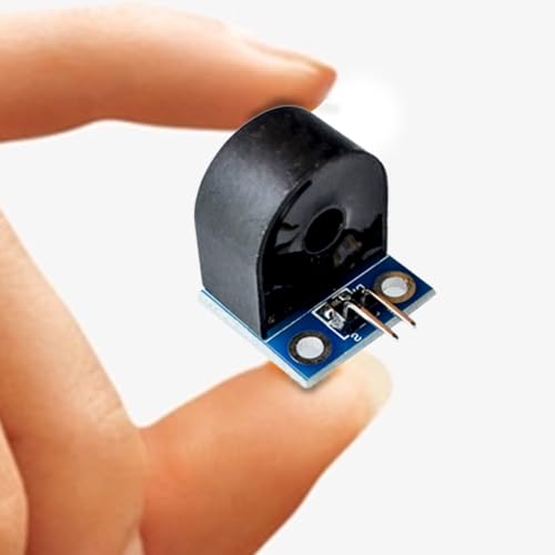 5pcs ZMCT103C 5A Stromsensor Einphasen-Mikro-Stromwandlermodul，AC Aktive Präzisionsausgangskarte 5mA Max 3000V Messen，mit Leitung，für Arduino