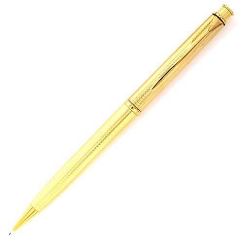 Parker Insignia Grain D'orge Gold Plated Mechanical Pencil Made In Usa #TOP12