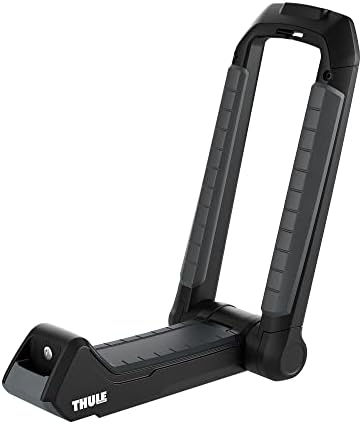 Thule Hull-a-Port Aero Rooftop Kayak Rack, Carries 1 Kayak, Folda...