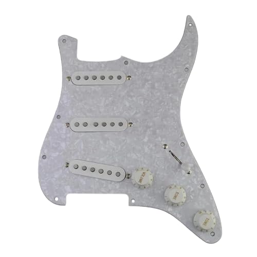 Alnico 5 pont de ramassage SSS avec micro 6.8K pour configurer votre guitare facilement