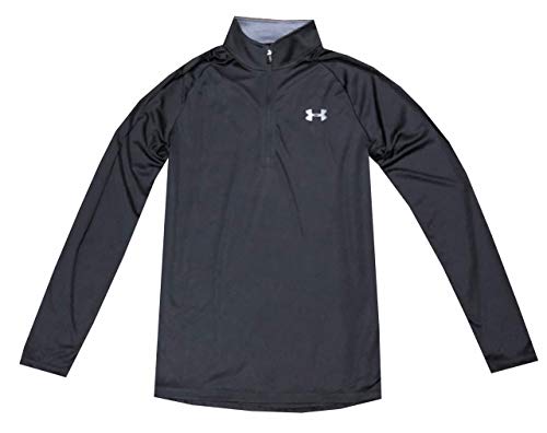 UA Tech Half-Zip Long Sleeve Under Armour t-shirt noir taille S pour homme
