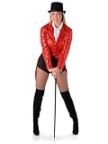 Lavage à la main REDSUN - KARNIVAL COSTUMES Déguisement cabaret rouge femme - Rouge - L