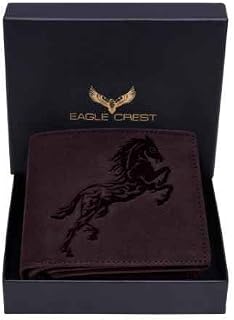 Eagle Crest Stalion Vintage Brown Leather Wallet for Men Price In India