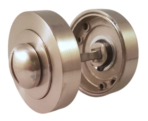 Haven Heritage Satin Chrome Bathroom Thumb Turn (Satin Chrome)