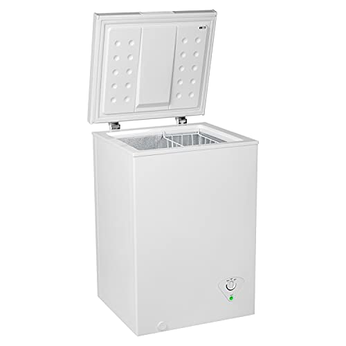 Foto von MEDION Gefriertruhe 99L Nutzinhalt, integrierter Metallkorb, platzsparend, 41 dB, MD37376