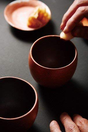 Amazon | 波佐見焼 銅器彩 ロックカップペア S10-11477 木箱 φ9.5×8cm