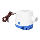 1pc Pompa di sentina sommergibile automatica for barche marine 24V 1100Gph Sensore elettronico galleggiante incorporato