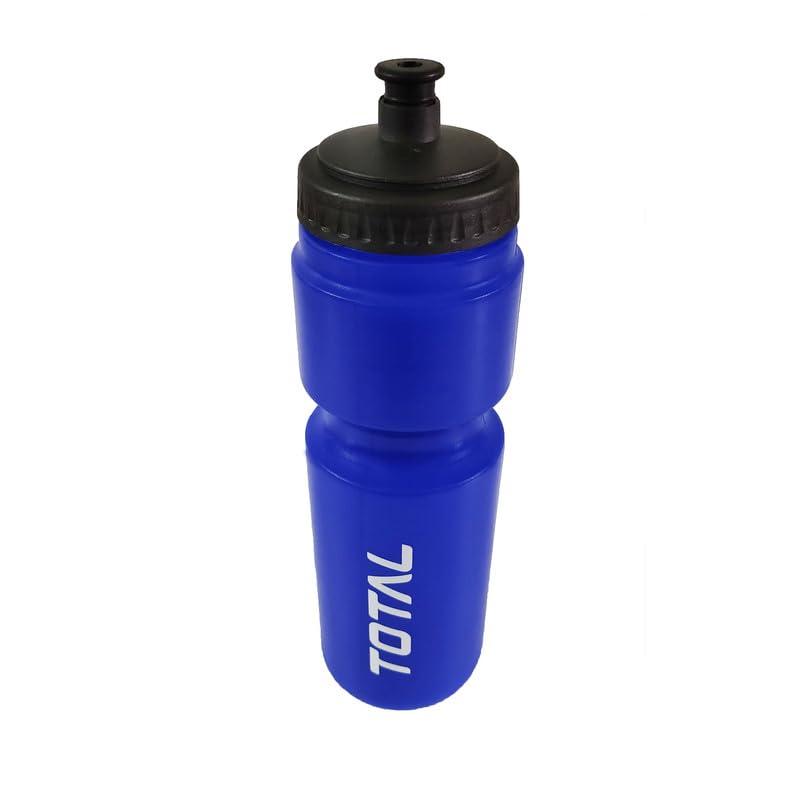 Image of TOTAL Sipper Bottle for Gym, Running, Cycling | BPA-Free Sports Water Bottle with Push /Pull Leakproof Cap | Lightweight, Durable & Reusable Bottle for Outdoor Fitness Use Blue | 800 ML