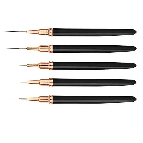 Nail Art Pens, Liner Brushes Set, 5PCS Painting Nail Art Brush Se...
