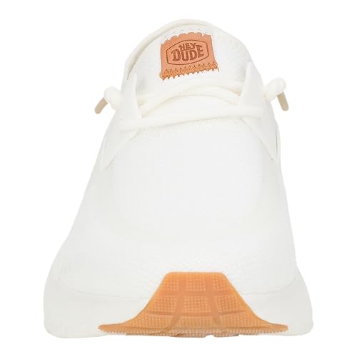 HEYDUDE Women's Sirocco Neutrals, White Size 9 | Lightweight Sneaker by HEYDUDE - Used condition - Image 5