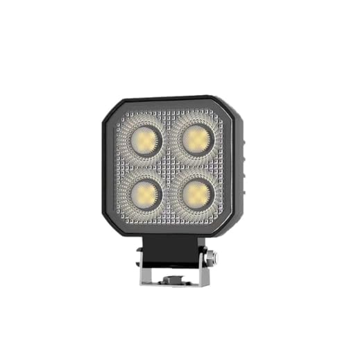 Image of LED Headlight Bulb 3 Inch 4 LED Rectangle Floodlight Car Accessories