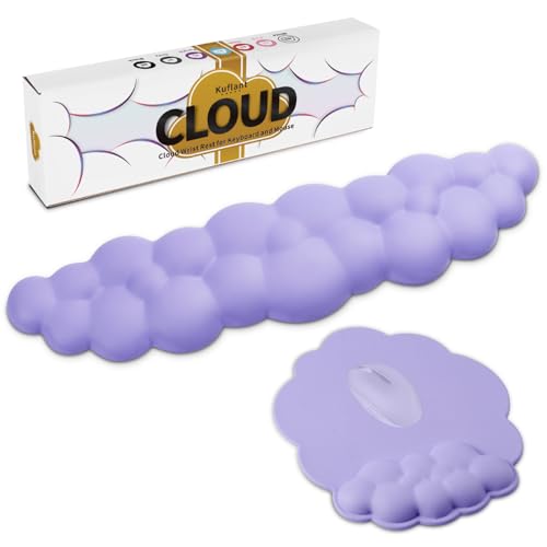 Wrist Cushion - Keyboard Wrist Rest Pad - Cloud Wrist Rest - Ergonomic Cloud Keyboard Wrist Rest - Wrist Rest for Keyboard and Mouse - Waterproof Palm