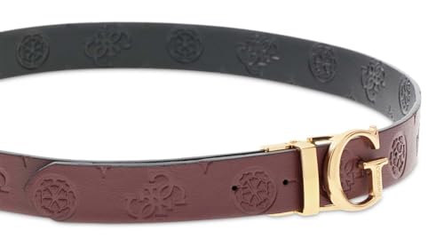 Ceinture Guess Jena haut de gamme en bordeaux Wine Multi réversible