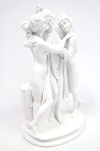 Estatua clásica de la Diosa Griega Las Tres Gracias miniatura 2