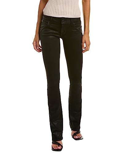 HUDSON Beth Mid Rise Baby Bootcut Jean with Back Flap Pockets