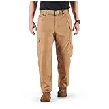5.11 Pantalon tactique pour homme – Taclite Pro – Pantalon de travail cargo professionnel, indéchirable, léger, performance – Style 74273ABR, Coyote, 34W x 32L
