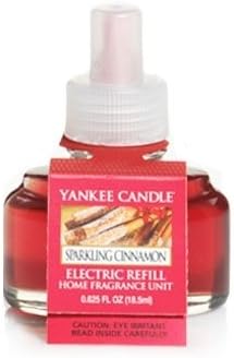 Yankee Candle Sparkling Cinnamon Scent Plug Refill - 0.625 Oz Air Freshener