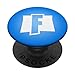 Fortnite Fortnite "F" Logo (Blue) PopSockets Stand for Smartphones and Tablets