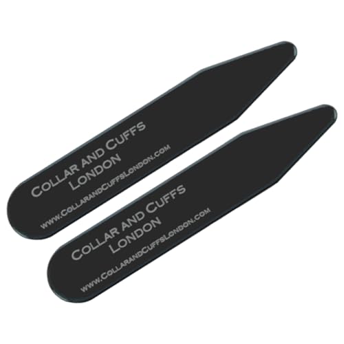 Refuerzos para cuello de camisa con cartera de regalo para hombre 2