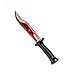Widmann Sanguinante Coltello Insanguinato con Sangue Liquido per Adulti, Rosso, Taglia Unica, VD-WDM6695K