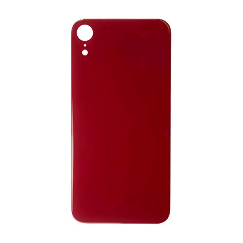 ffs Repuesto de cristal liso para iPhone XR en color rojo