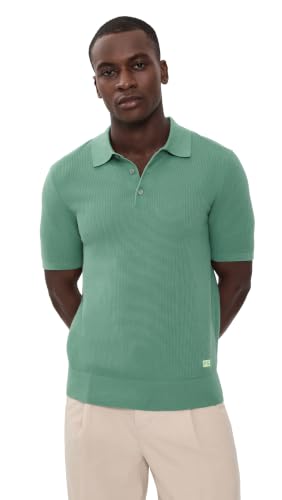 Paul Smith - Paul Smith PS Men's Short Sleeve Sweater Polo - Medium Green, Size Large - Best Deal on Amazon