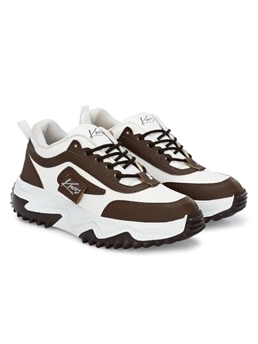 Image of KNOOS Mesh Casual Sneakers Walking Walking Shoes for Women and Girls
