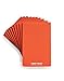 Revenue Booster Notepads for Restaurant Waitress & Waiter, Perfect for Optimized Order Taking, 80 Lined Pages, 40 Sheets, Pack of 10, Product Launch Deal ($14.95 List Price) (Orange)