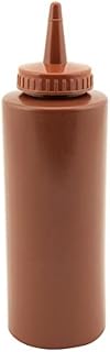 Nextday Catering Equipment Supplies nev-sqb12br Squeeze botella, 12 onzas), color marrón