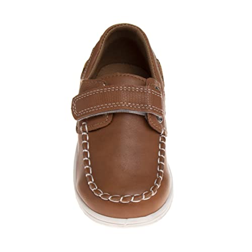 Josmo Boys Boat Shoes – Toddler Casual Dress Boat Shoe Loafer Comfort Moccasins - Tan (13 Little Kid) #TOP2