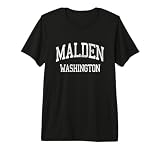 Malden Washington WA Vintage Athletic Sports Design Premium Tri-blend T-Shirt