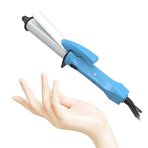 Ceramic Mini Curling Iron For Short Hair, Compact Lightweight Hair Curler For Travel, 1 Inch Heat-Up Fast Curling Wand For Touch Ups, Auto Shut Off, Beautiful Gift Box #TOP6